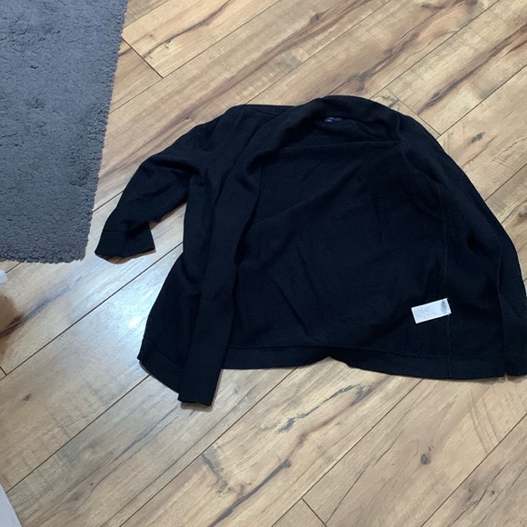 Reitman’s black cover up sweater small - Picture 4 of 10